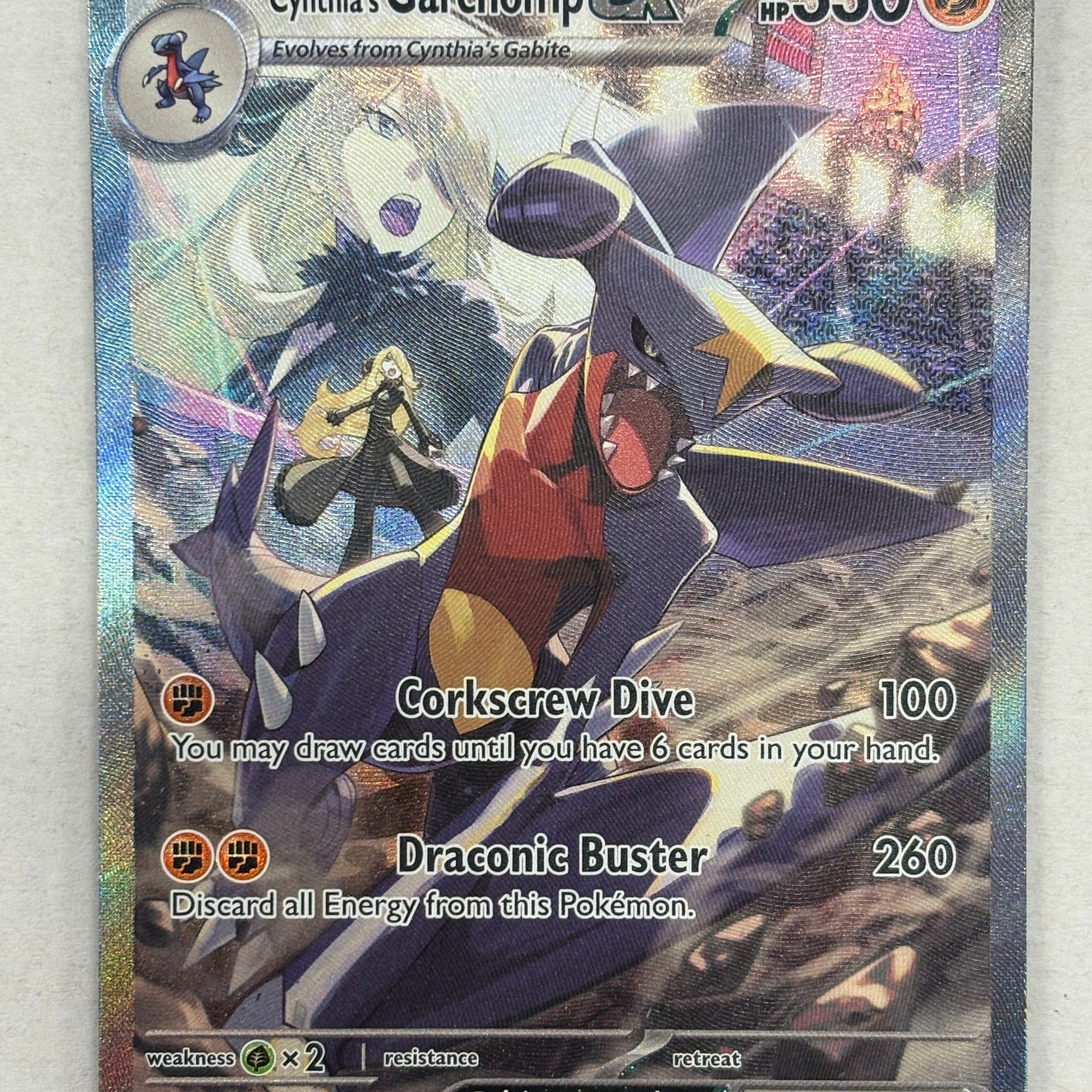 Pokémon TCG - Destined Rivals Cynthia’s Garchomp EX 232/182 NM