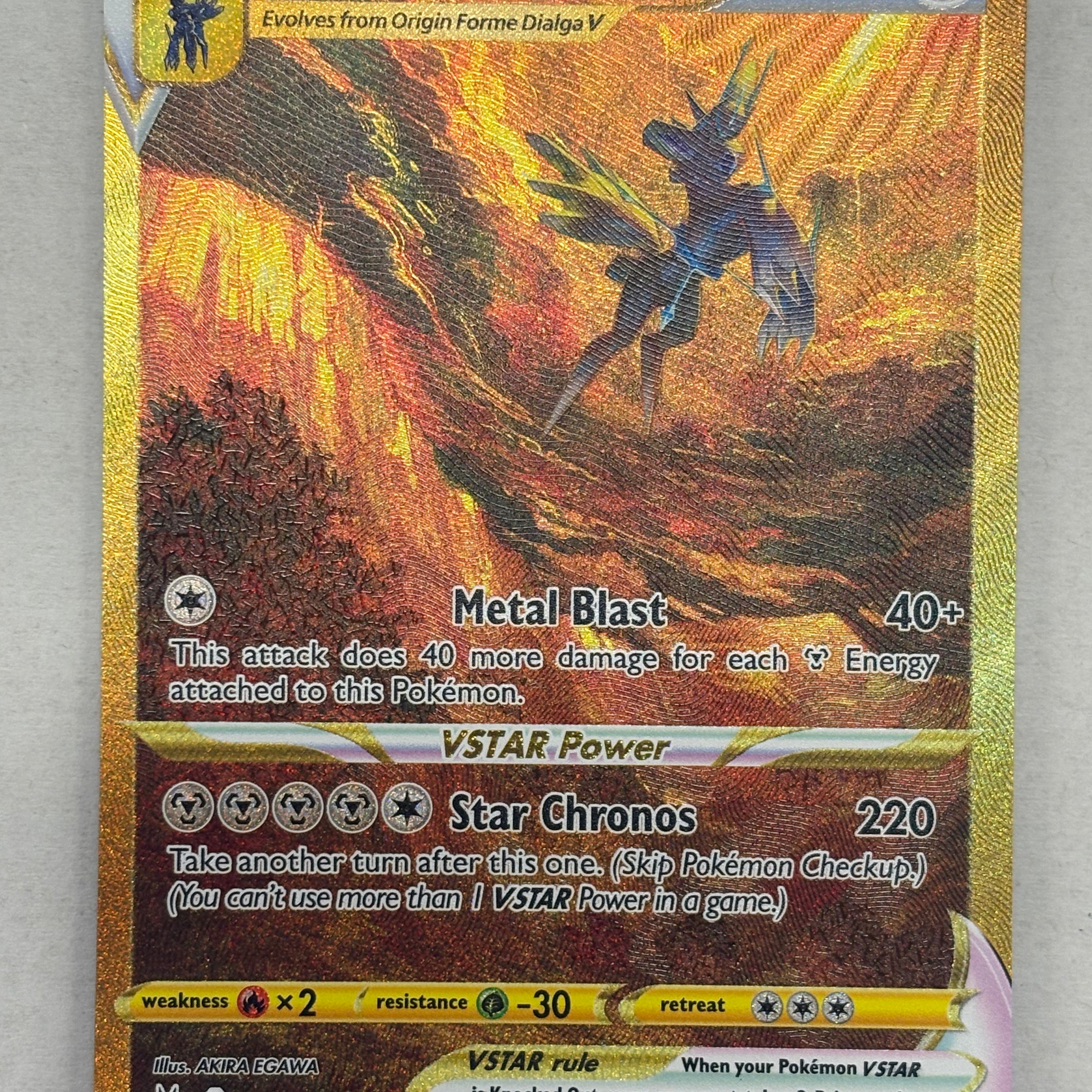 Pokémon TCG - Crown Zenith Origin Forme Dialga VStar GG68/GG70 NM
