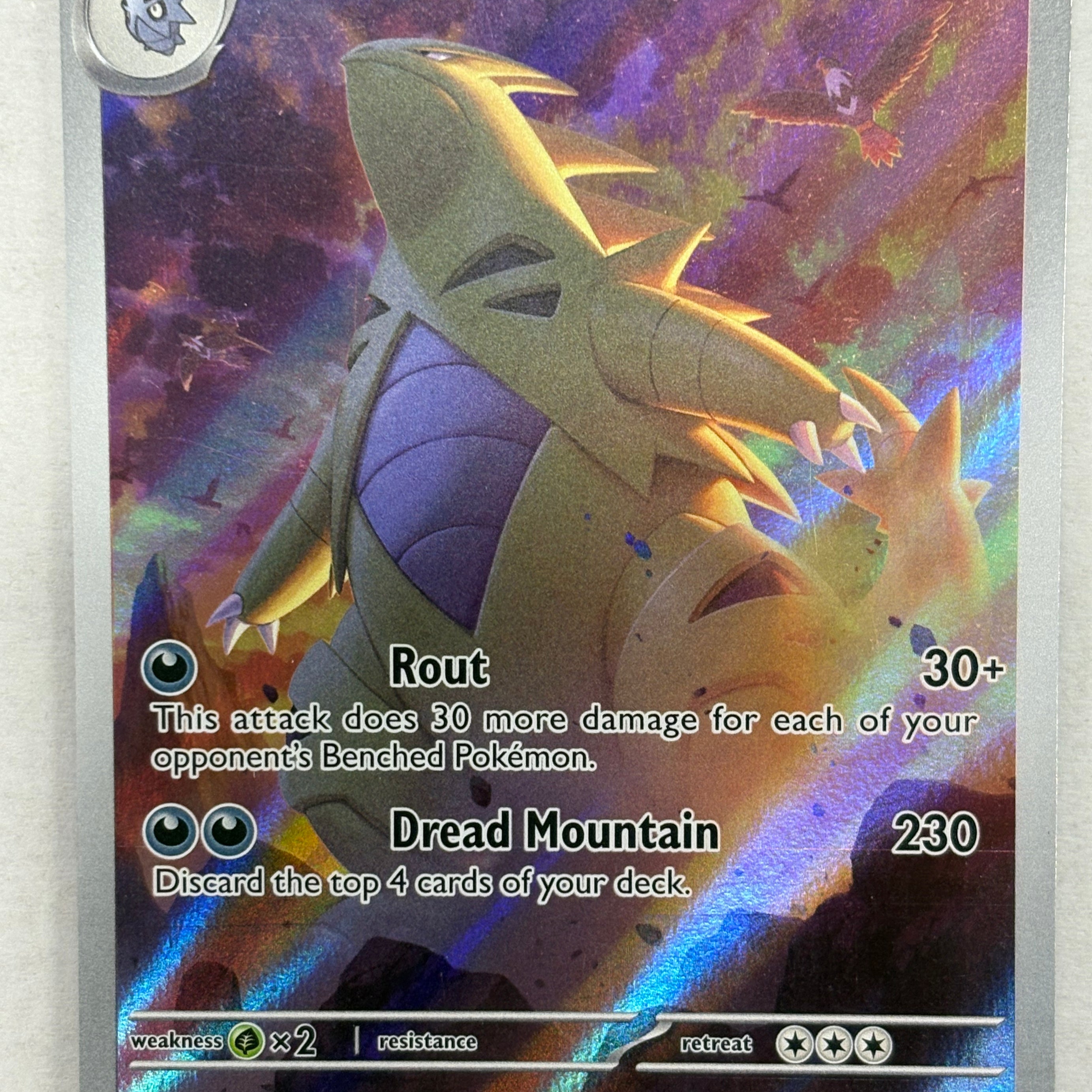 Pokémon TCG - Paldea Evolved Tyranitar 222/193 NM