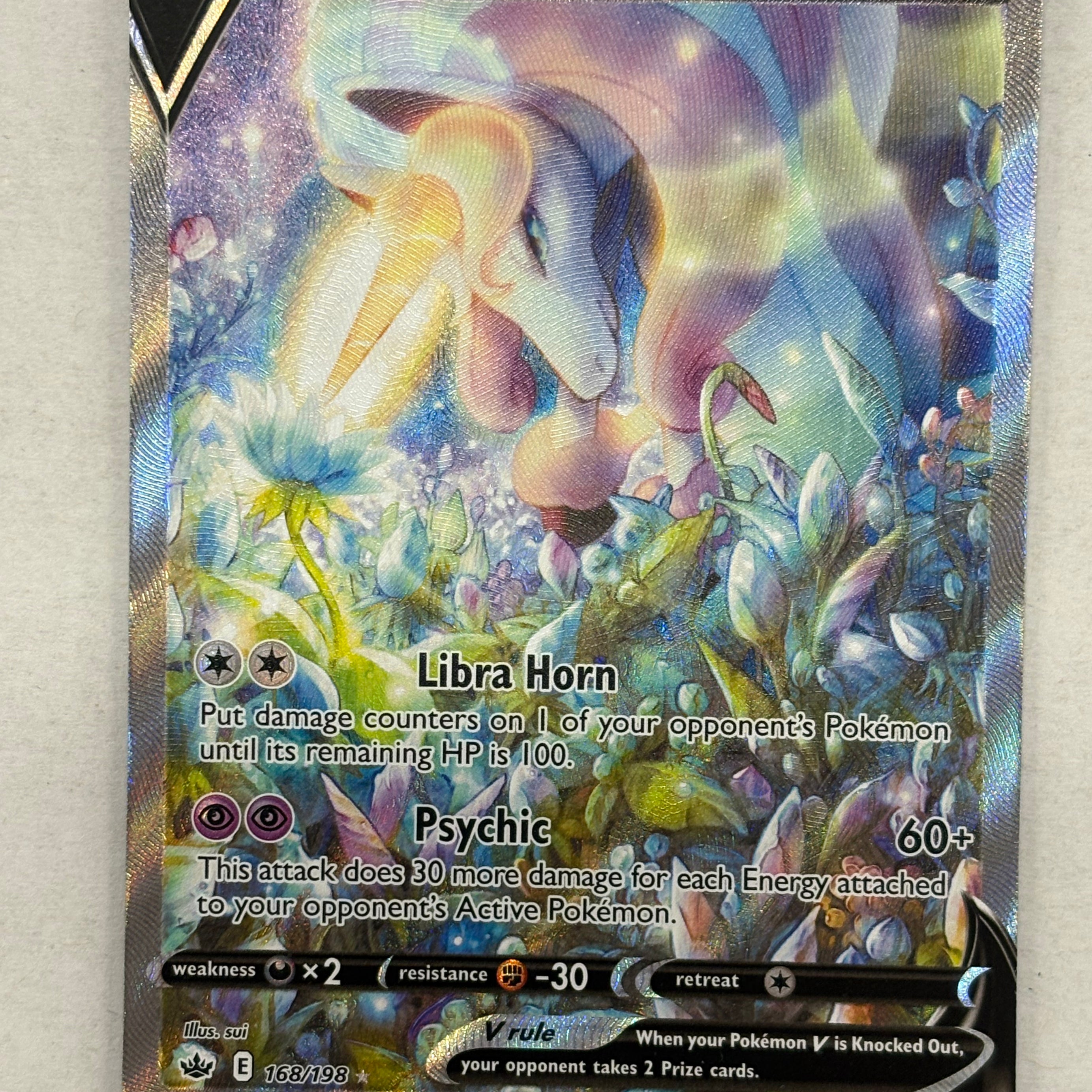 Pokémon TCG - Chilling Reign Galarian Rapidash V 168/198 LP