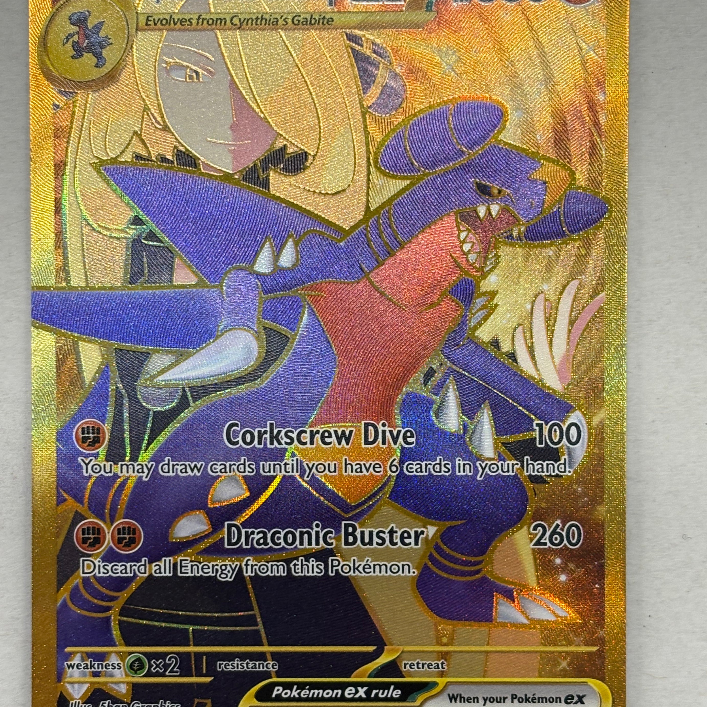Pokémon TCG - Destined Rivals Cynthia’s Garchomp EX 241/182 NM