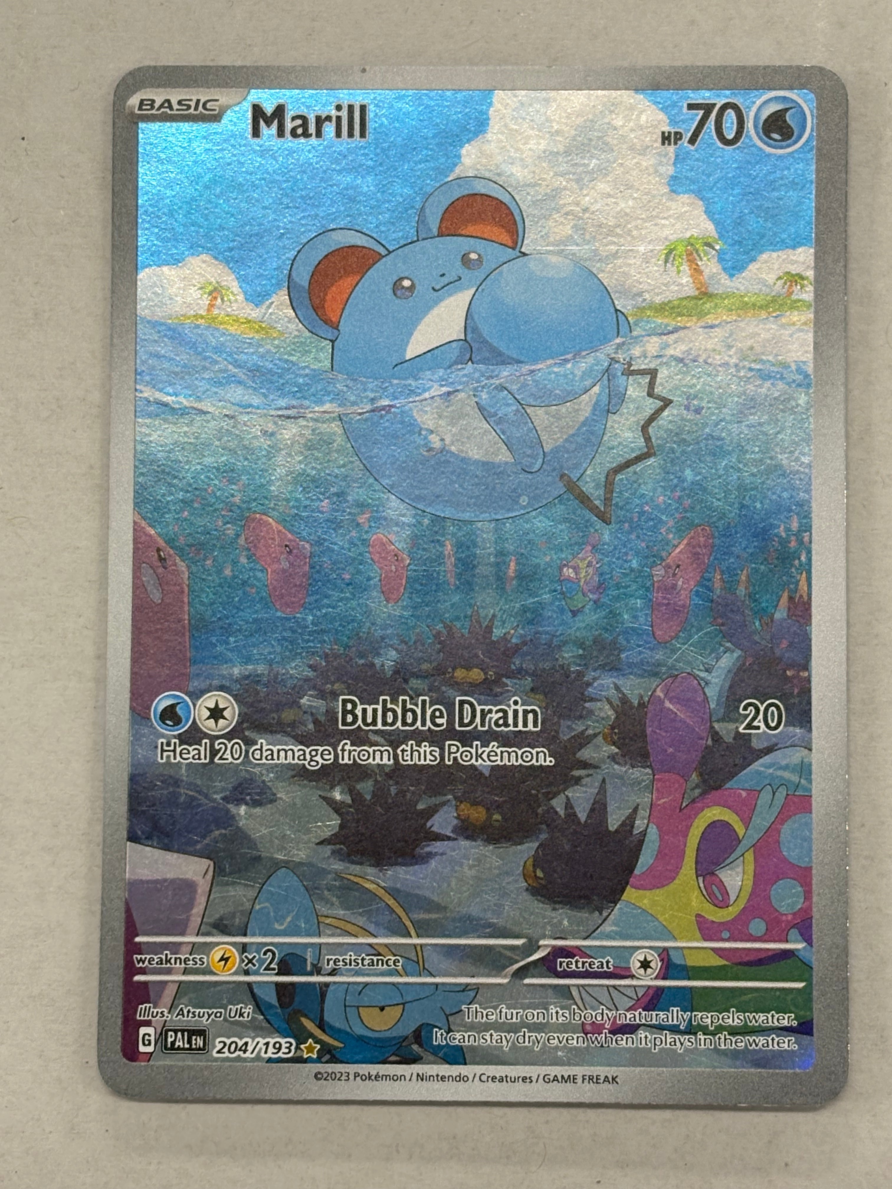 Pokémon TCG - Paldea Evolved Marill 204/193 NM