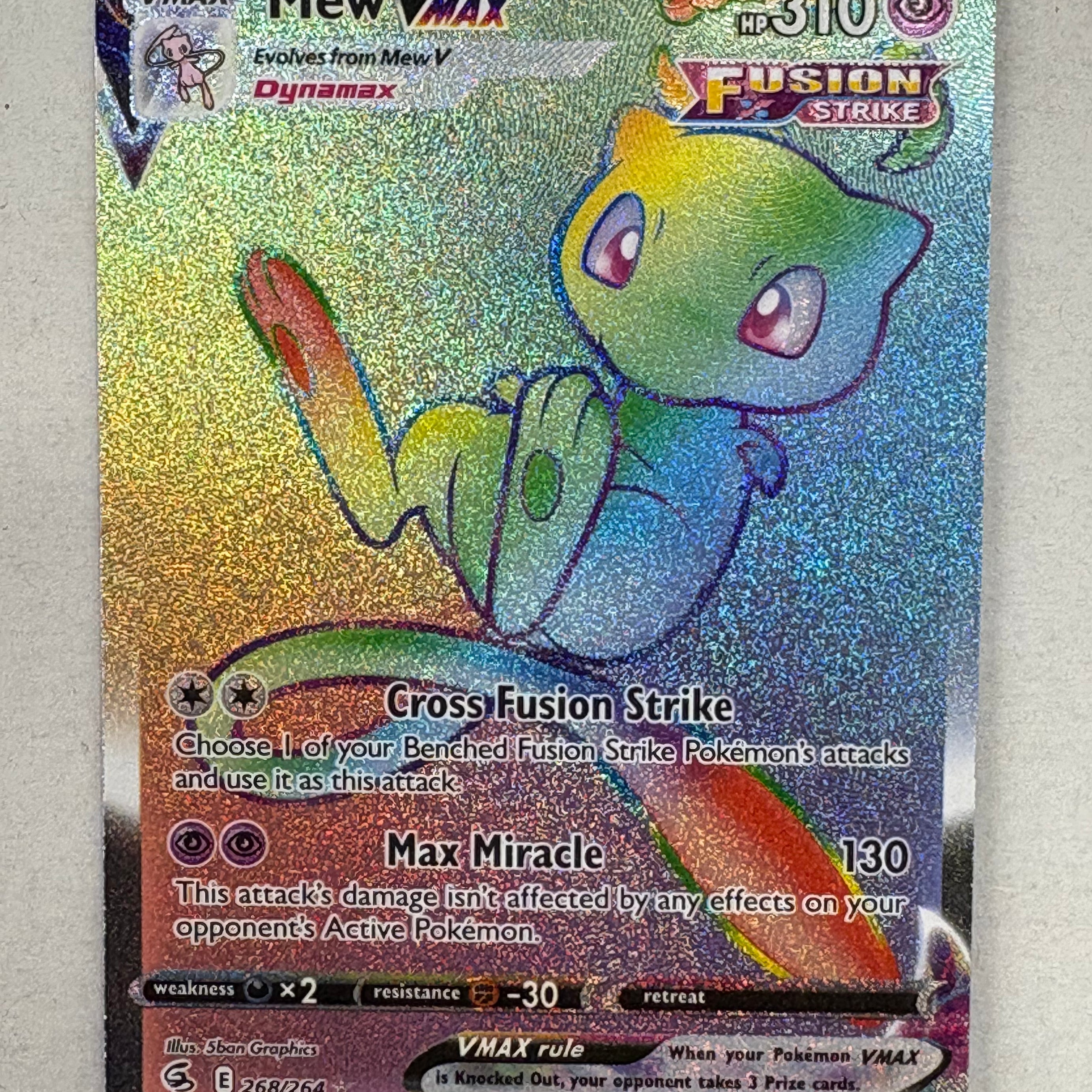 Pokémon TCG - Fusion Strike Mew VMAX 268/264 MP