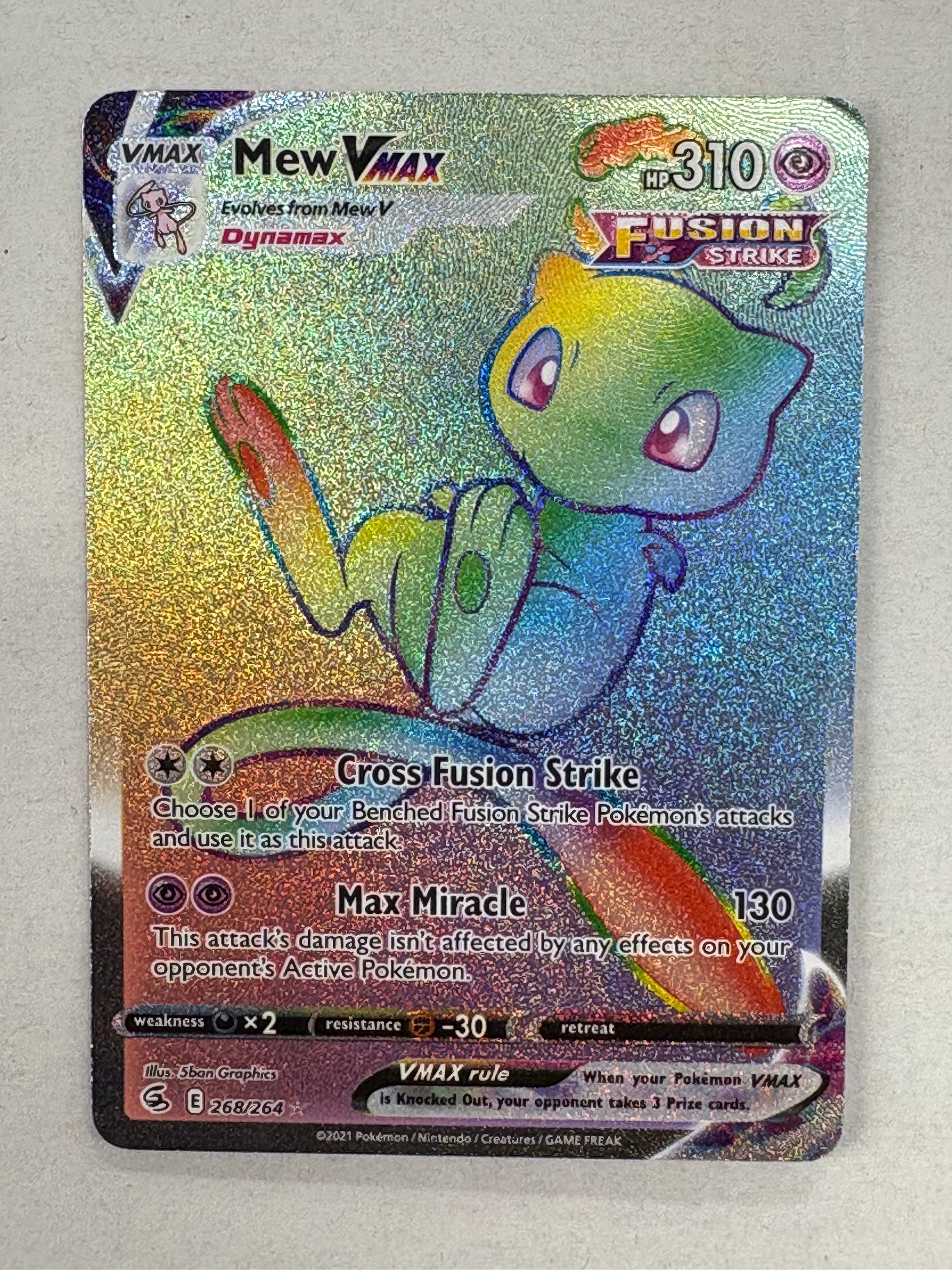 Pokémon TCG - Fusion Strike Mew VMAX 268/264 MP