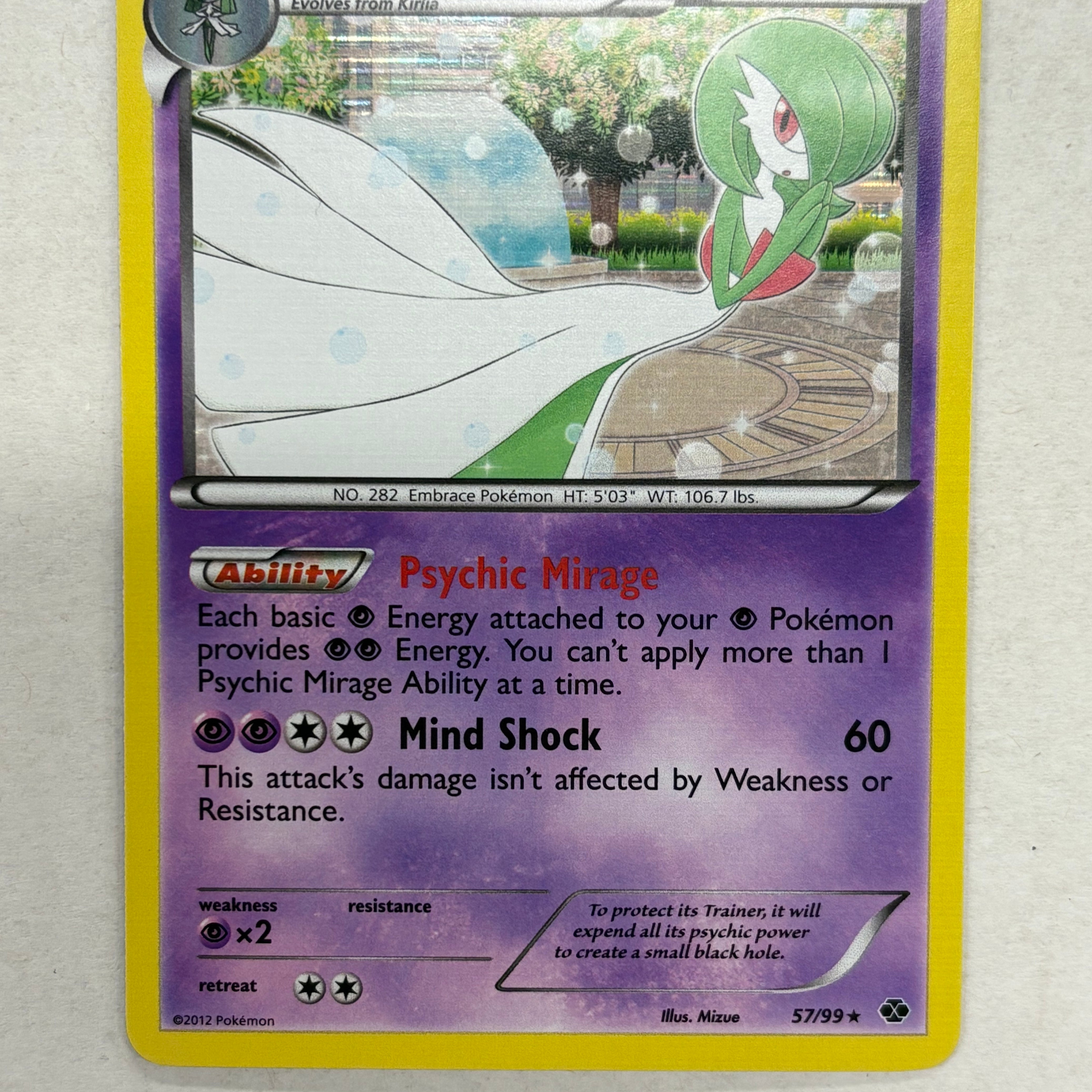 Pokémon TCG - Next Destinies Gardevoir 57/99 NM