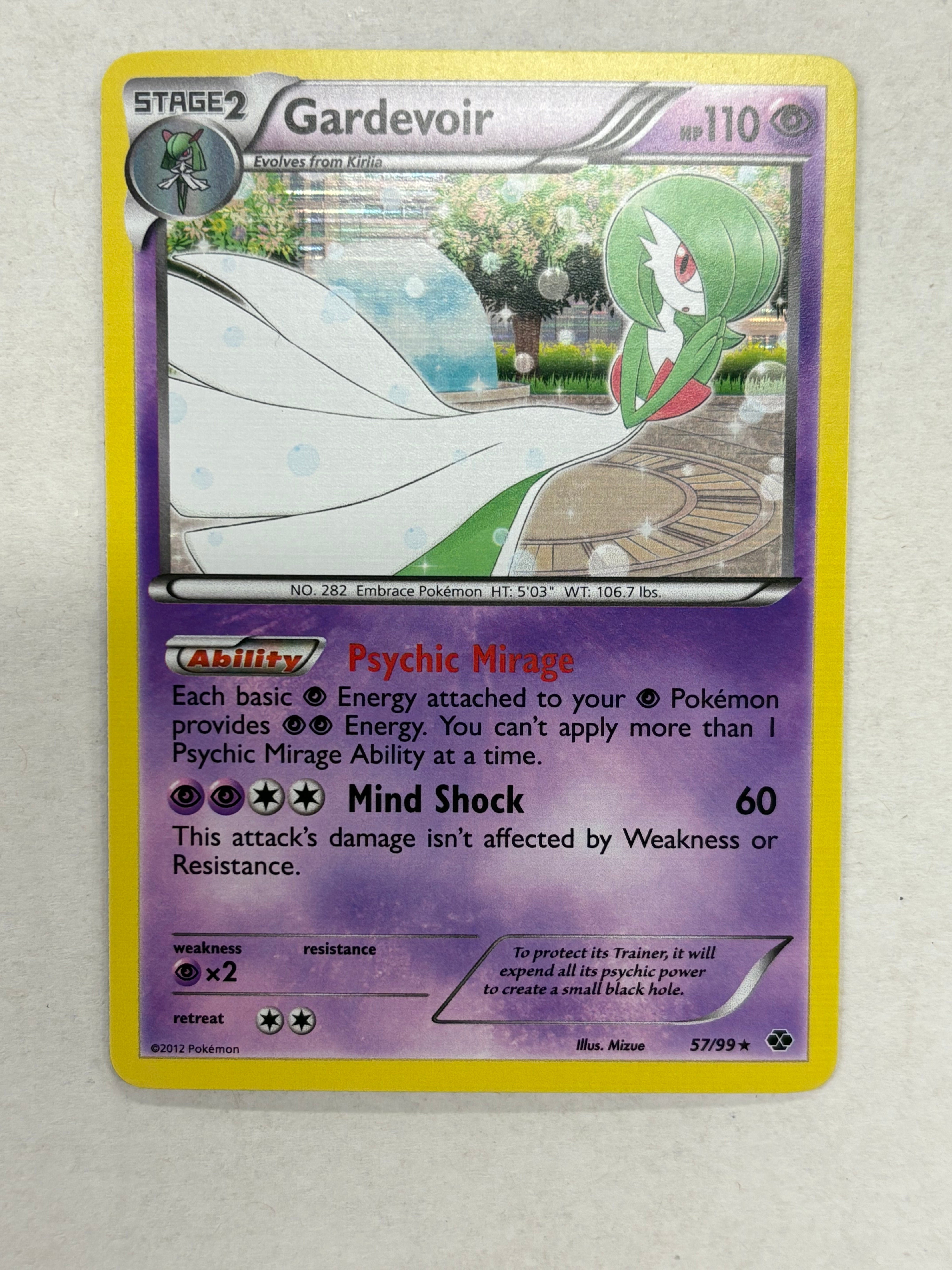 Pokémon TCG - Next Destinies Gardevoir 57/99 NM