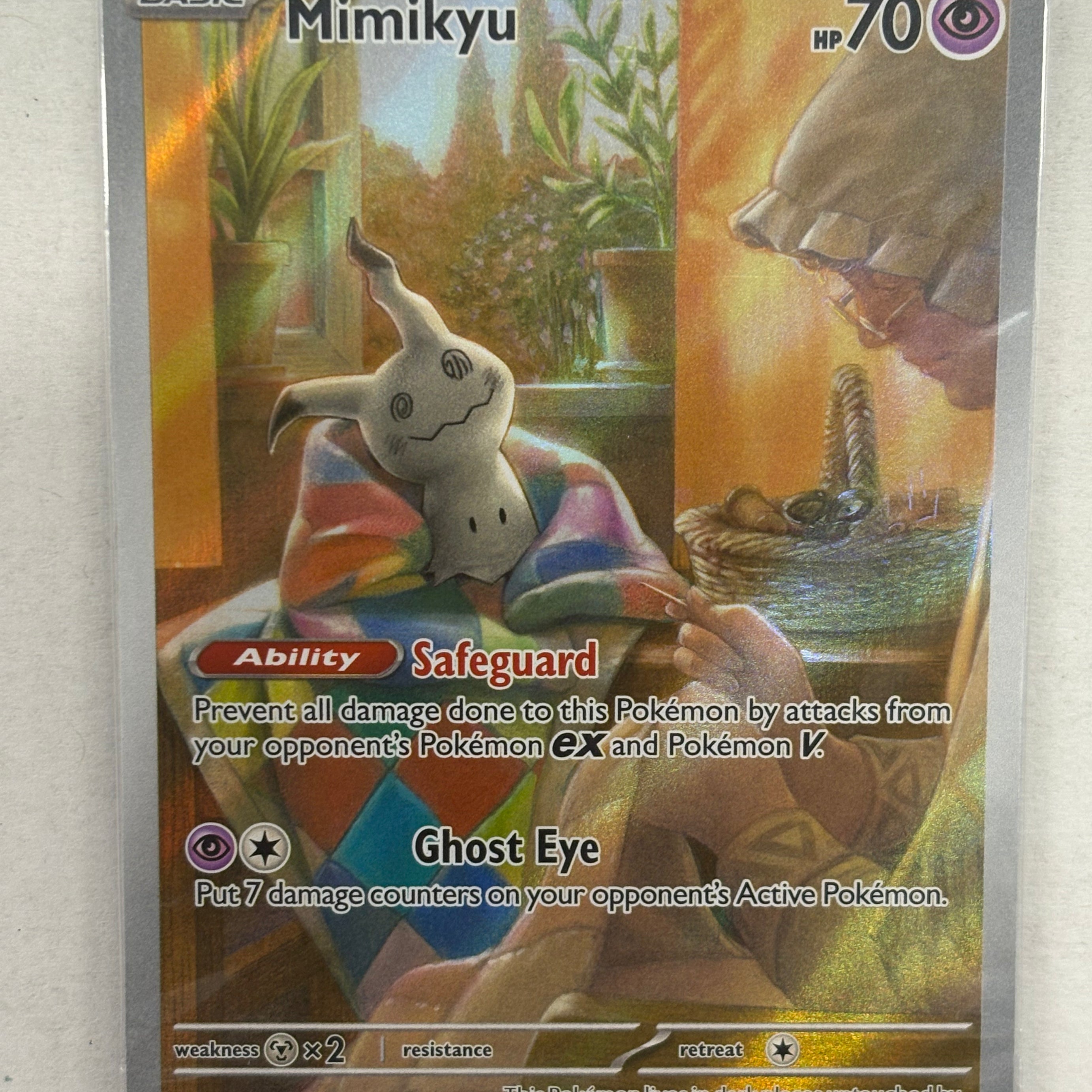 Pokémon TCG - Scarlet & Violet Promo Card Mimikyu (Sealed) 075 NM