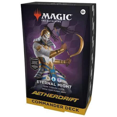 Magic The Gathering TCG - Aether Drift Eternal Might Commander Deck