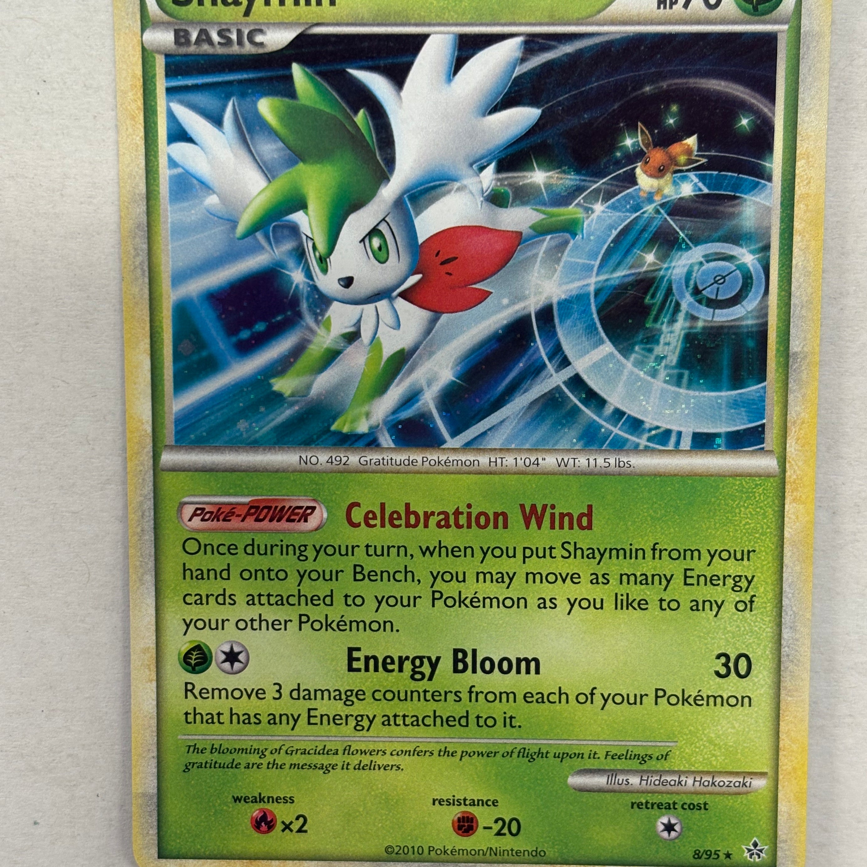 Pokémon TCG - EX Unleashed Shaymin Holo 8/95 LP