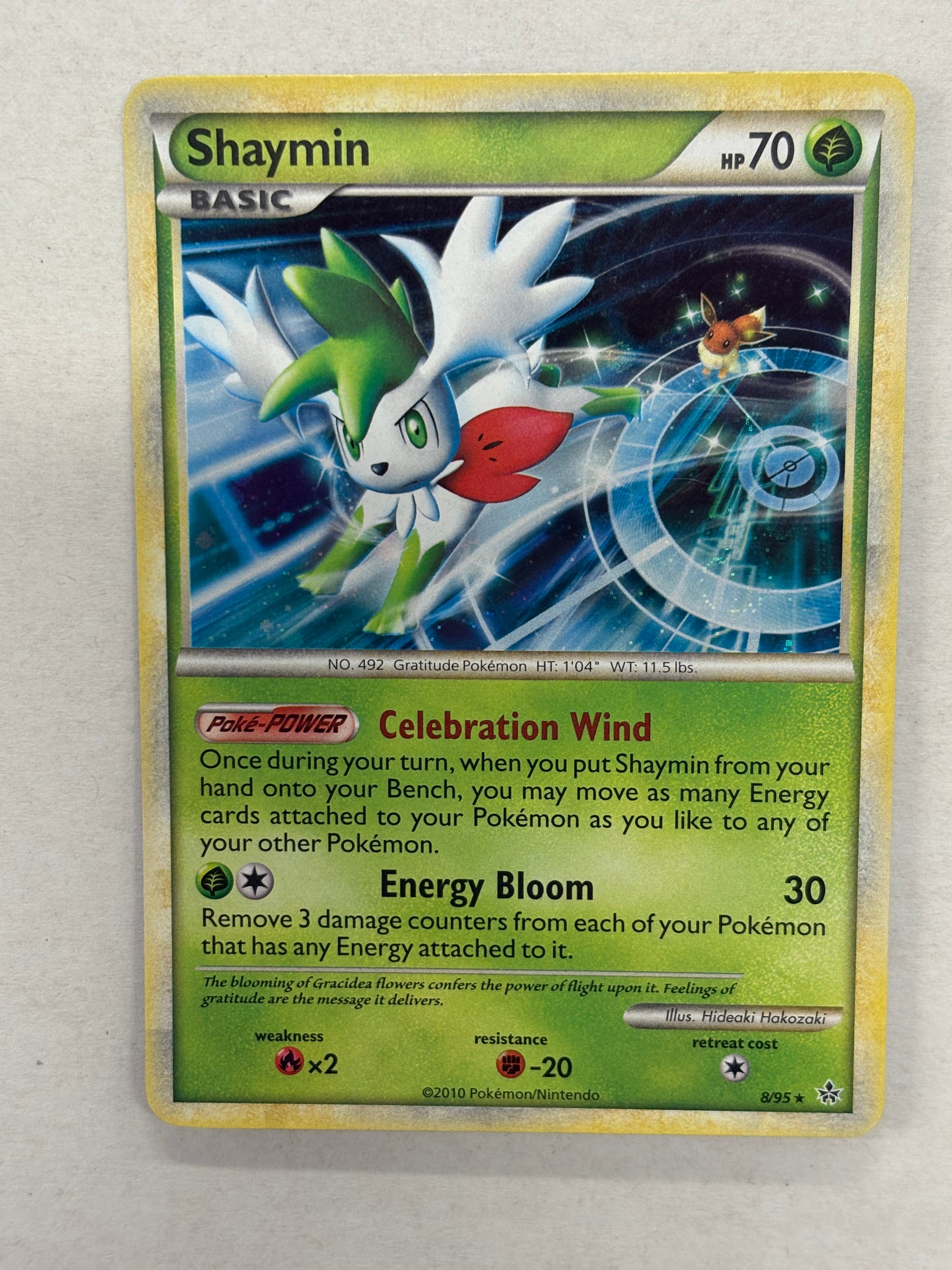 Pokémon TCG - EX Unleashed Shaymin Holo 8/95 LP