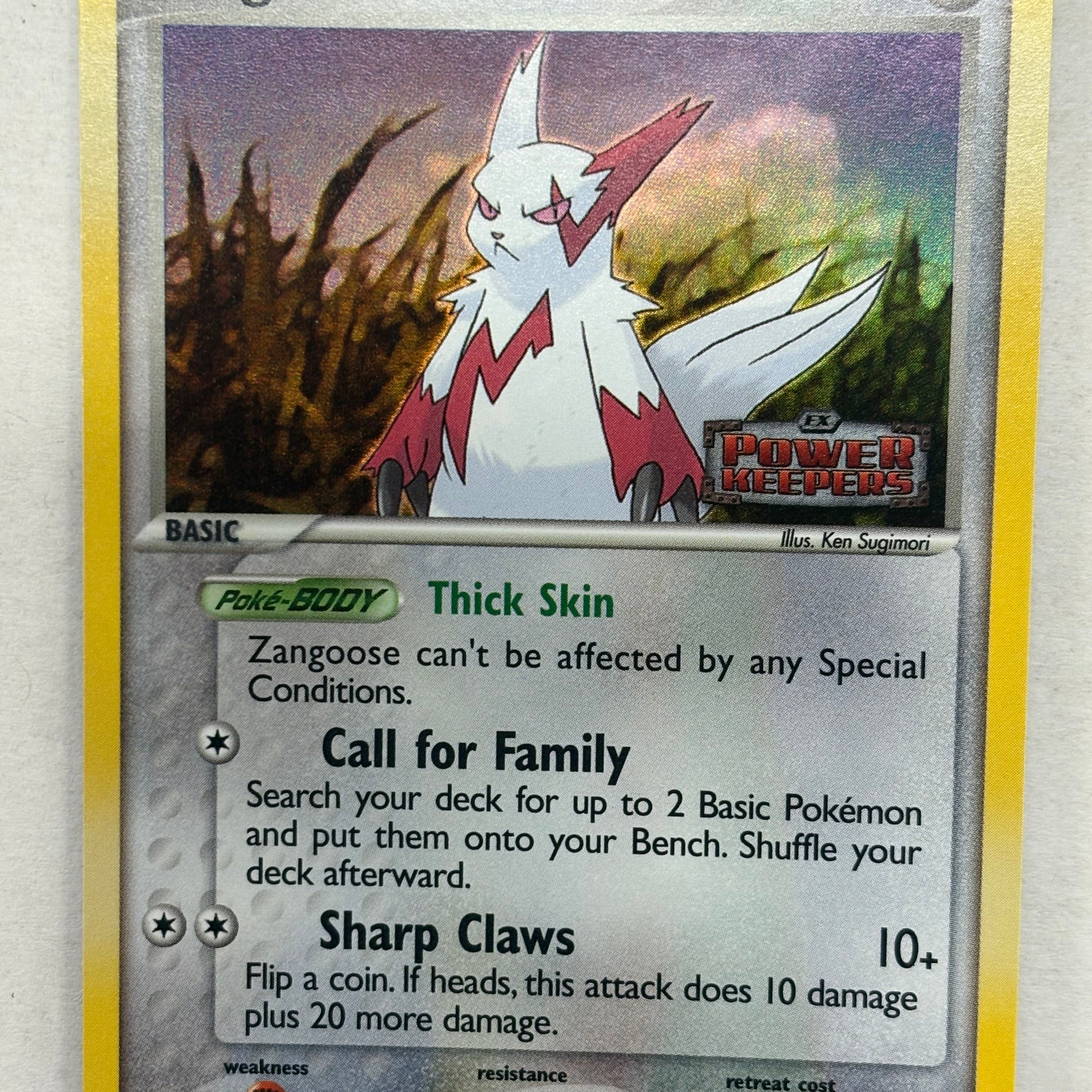 Pokémon TCG - EX Power Keepers Zangoose (Power Keepers Stamped) 25/108 NM