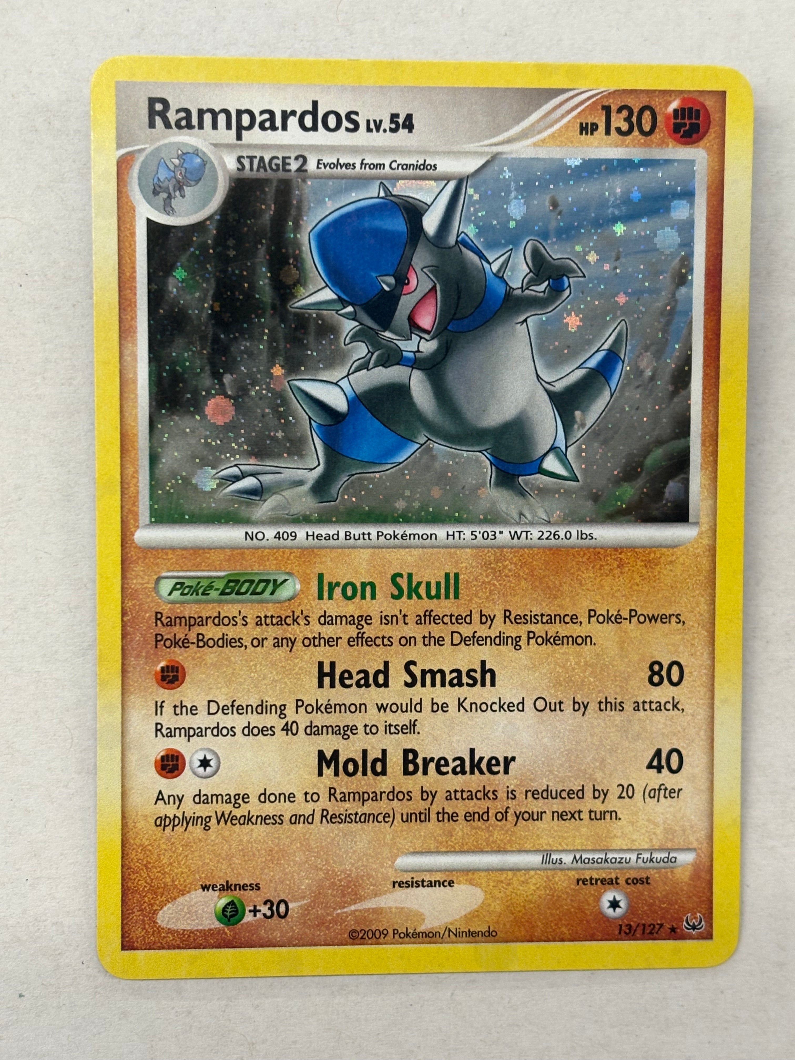 Pokémon TCG - Platinum Rampardos 13/127 NM