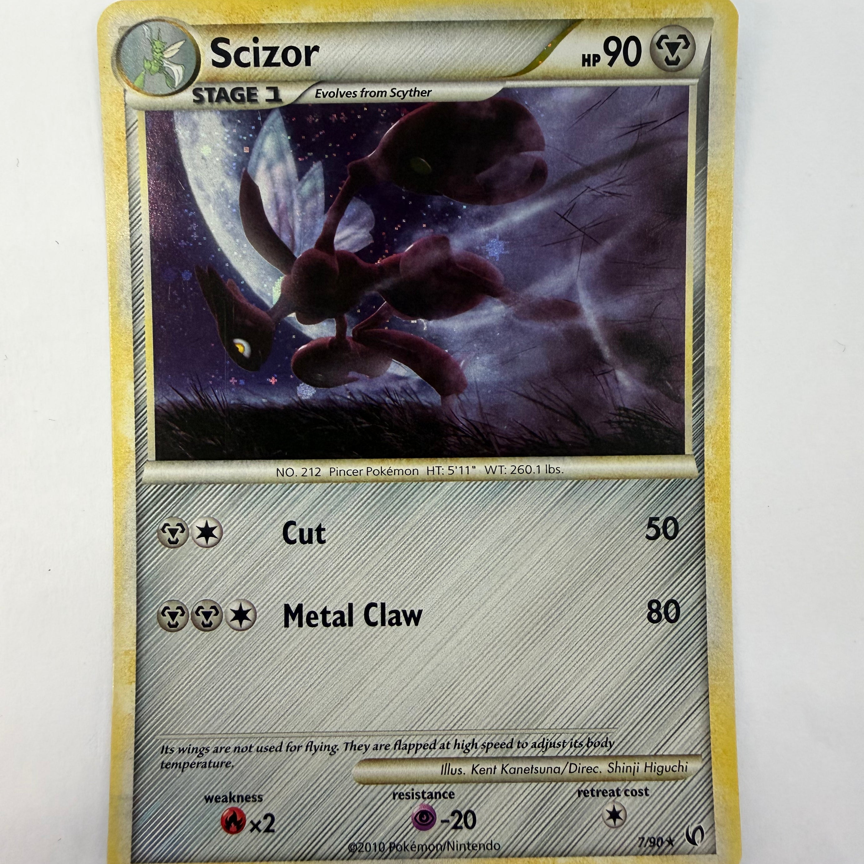 Pokémon TCG - HS Undaunted Scizor 7/90 Holo MP