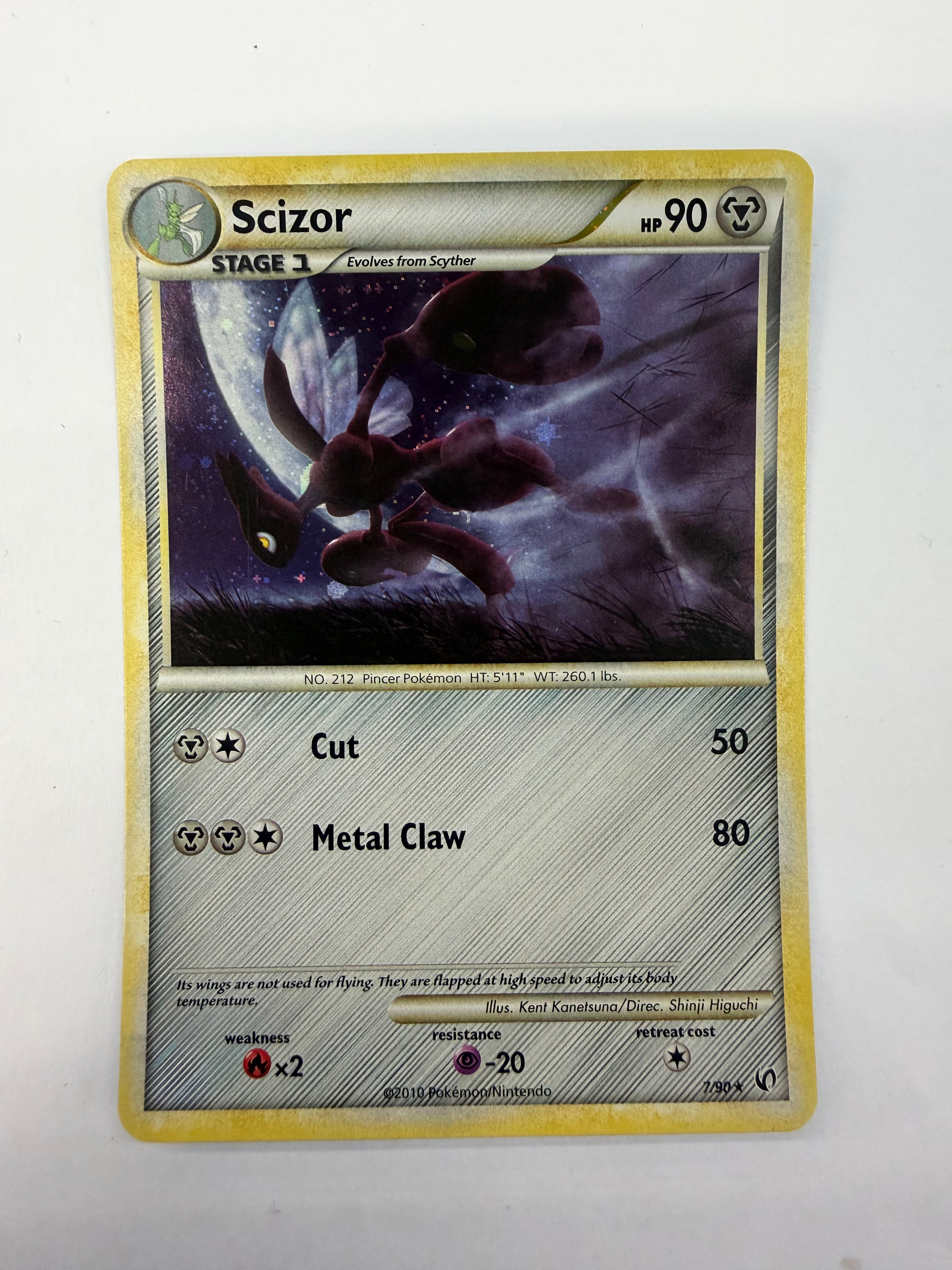 Pokémon TCG - HS Undaunted Scizor 7/90 Holo MP