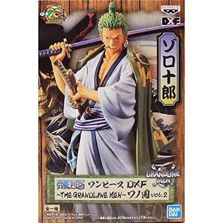 Bandai Banpresto One Piece The Grandline Men Roronoa Zoro Vol. 2 Statue
