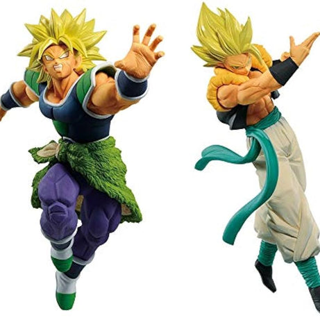 Bandai Banpresto Dragon Ball Super: Broly Match Makers Super Saiyan Broly vs Super Saiyan Gogeta Statue Set