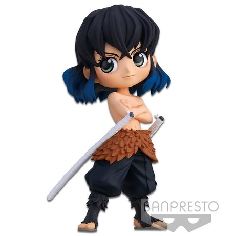 Bandai Banpresto QPosket Demon Slayer Inosuke Version A Statue