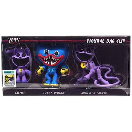 Monogram Poppy Playtime SDCC 2024 Exclusive 3 Pack Figural Bag Clip