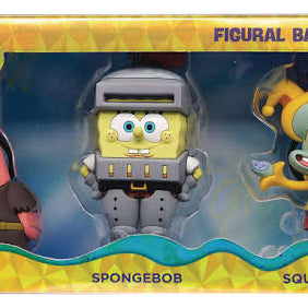 Monogram SpongeBob SDCC 2024 Exclusive 3 Pack Figural Bag Clip