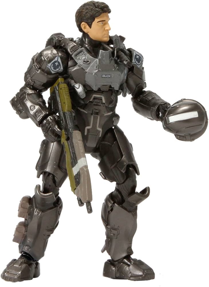 Mattel Halo Universe Wave 2 Spartan Buck Action Figure
