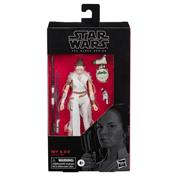 Hasbro Star Wars The Black Series Rey & D-0 Action Figure