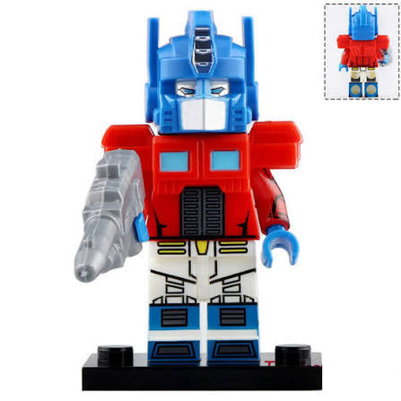 Transformers Optimus Prime #1 Mini Block Figure