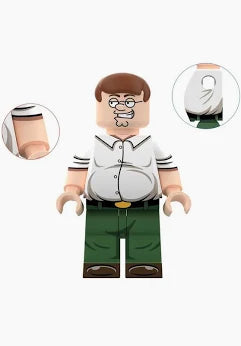 Family Guy Peter Griffin #1 Mini Block Figure