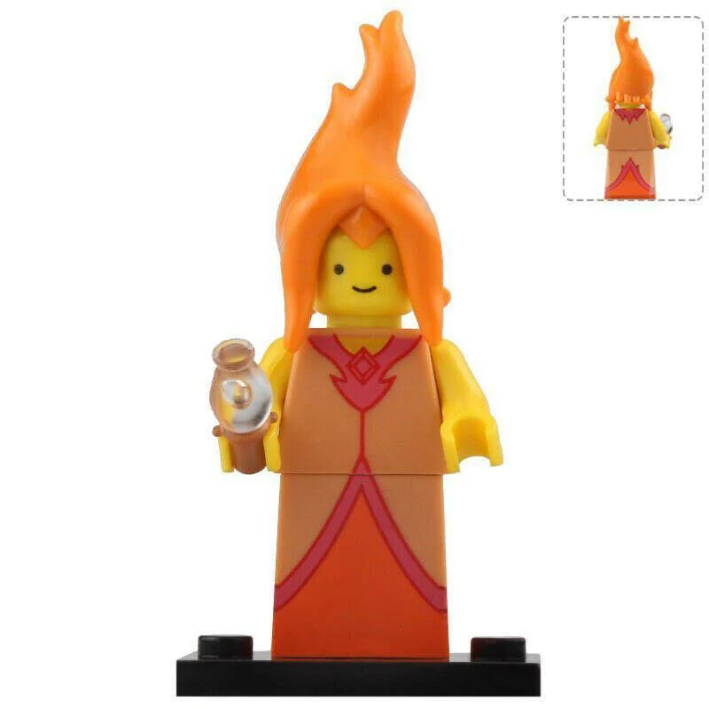 Adventure Time Flame Princess #1 Mini Block Figure