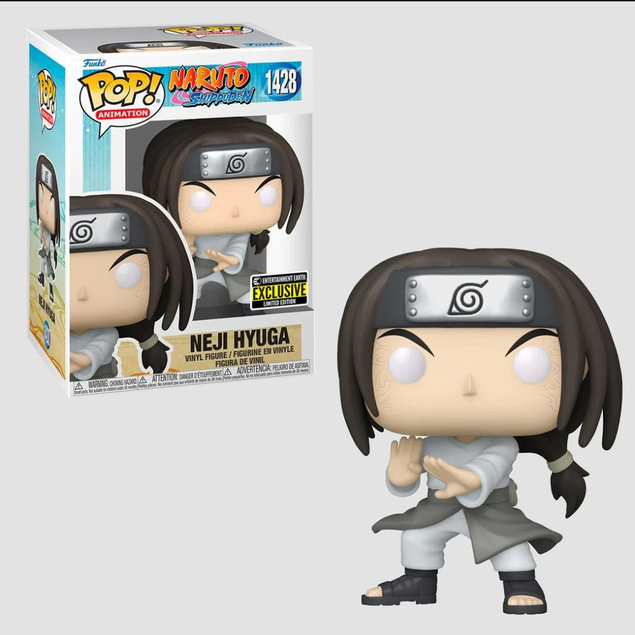 Funko POP! Animation Naruto Shippuden Neji #1428 Entertainment Earth Exclusive