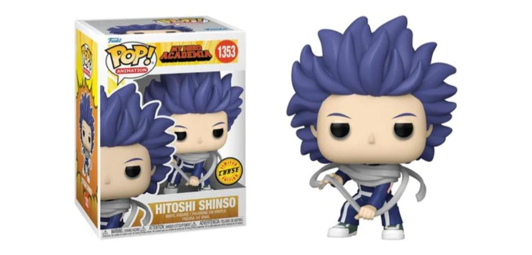 Funko Pop! Animation My Hero Academia Hitoshi Shinso #1353 Chase Edition