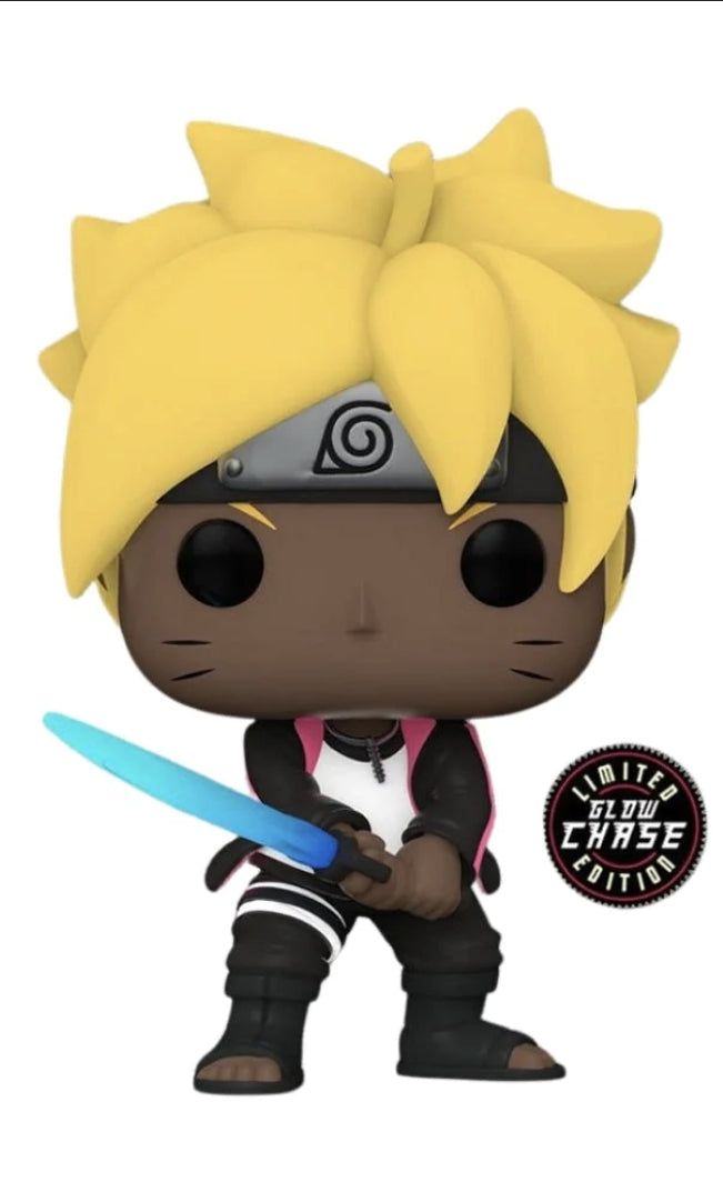 Funko Pop! Animation Boruto Naruto Next Generations Boruto With Chakra Blade #1383 AAA Anime Exclusive Glow In The Dark Chase Edition