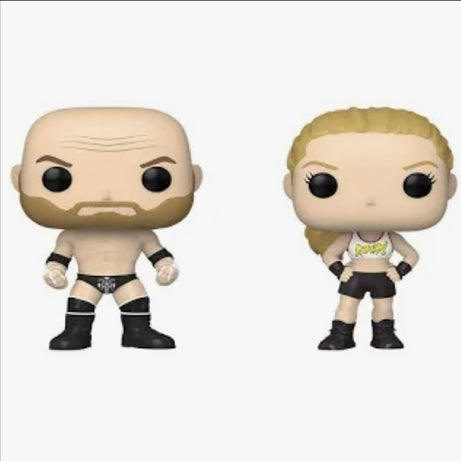 Funko Pop! WWE Triple H and Ronda Rousey 2 Pack