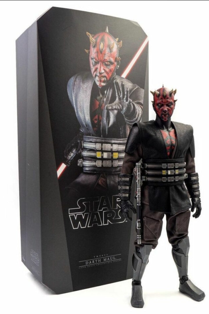 INCOMPLETE Hot Toys Star Wars The Clone Wars Darth Maul 1:6 Scale Action Figure TMS024 (Missing Figure Stand)