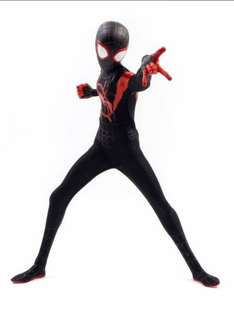 COMPLETE Hot Toys Spider-Man: Into The Spiderverse Miles Morales 1:6 Scale Action Figure