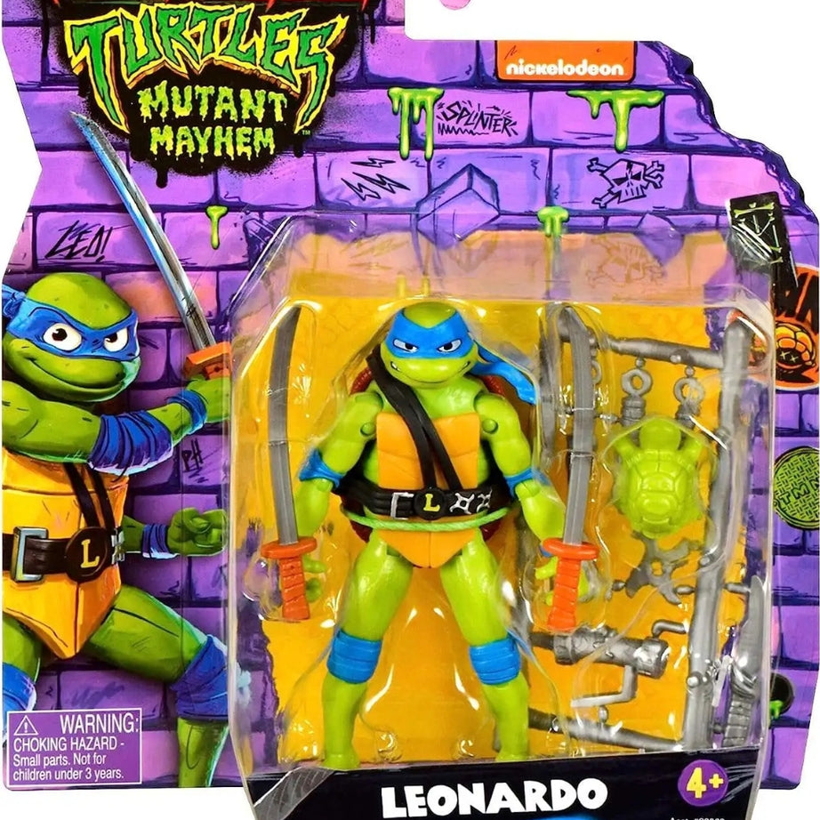 Playmates Nickelodeon Teenage Mutant Ninja Turtles Mutant Mayhem Leonardo The Leader