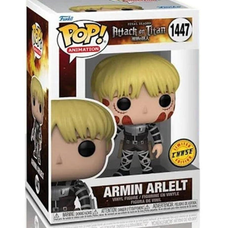 Funko Pop! Animation Attack On Titan Armin Arlelt #1447 Chase Edition