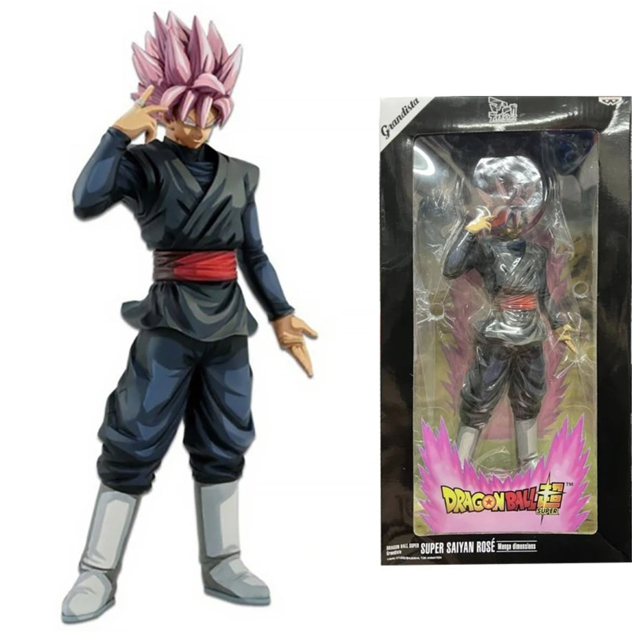 Banpresto Dragon ball Super Grandista Manga Dimensions 11" Inch Super Saiyan Rosé Goku Statue
