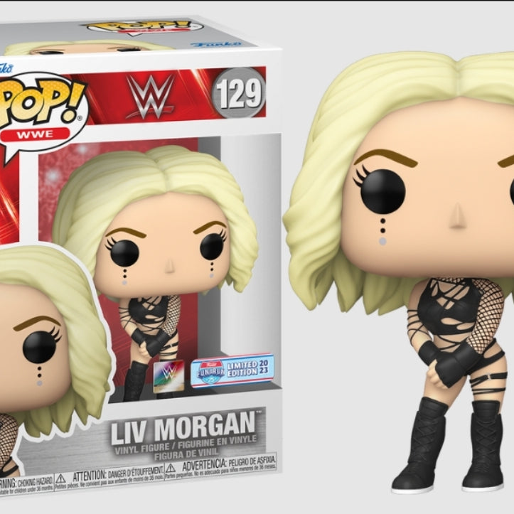 Funko Pop! WWE Liv Morgan #129 Funko Fun On The Run 25 Walmart Exclusive