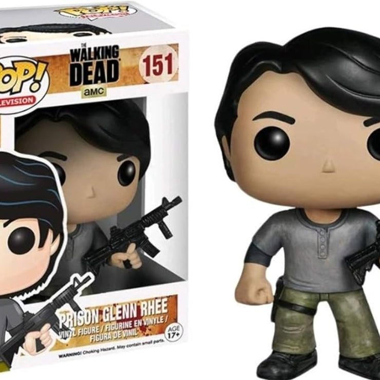 (DMG) Funko Pop! Television AMC The Walking Dead Prison Glenn Rhee #151