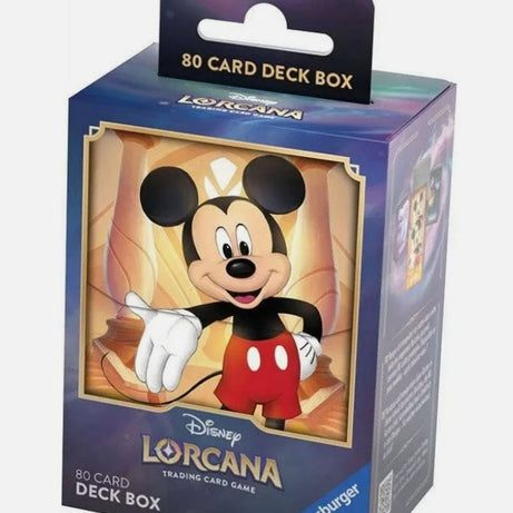 Disney Lorcana TCG Mickey Mouse  80- Card Deck Box