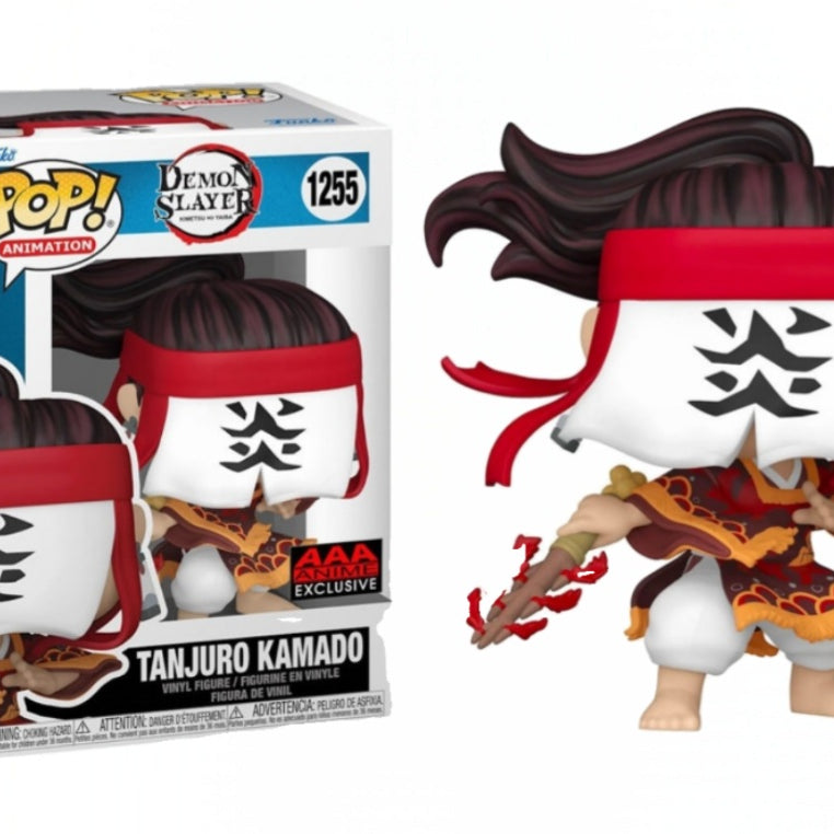 Funko Pop! Animation Demon Slayer Tanjiro Kamado #1255 AAA Anime Exclusive