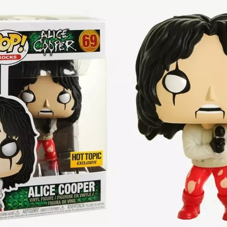 Funko Pop! Rocks Alice Cooper with Straitjacket #69 Hot Topic Exclusive