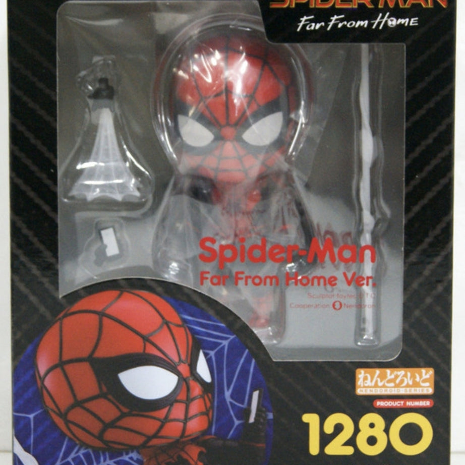 Good Smile Company Marvel Spider-Man Far From Home Spider-Man Nendoroid Series Action Figure #1280
