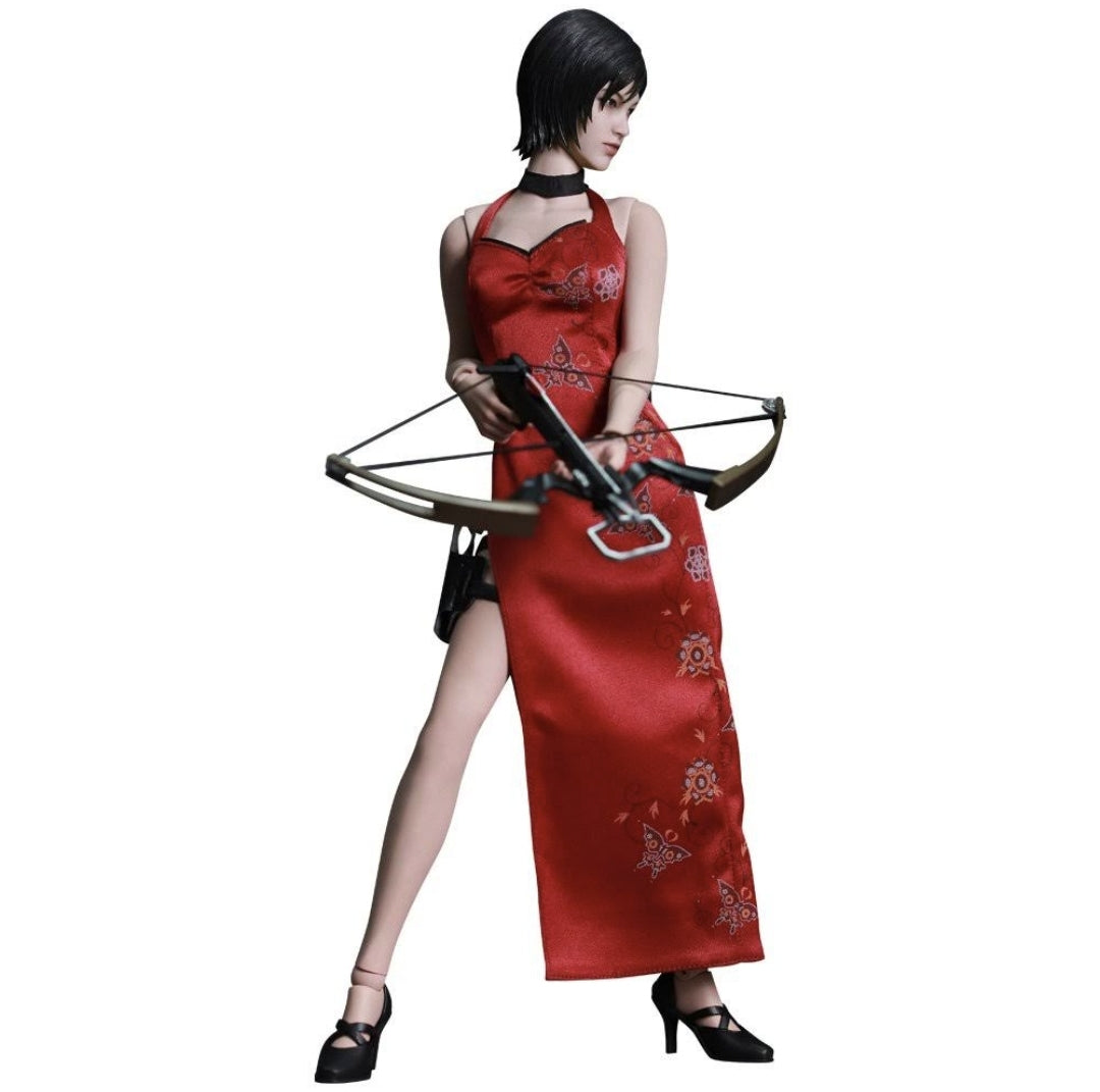 COMPLETE Hot Toys Video Game Masterpiece Resident Evil 4 Ada Wong 1:6 Scale Collectible Figure