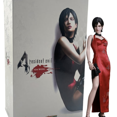 COMPLETE Hot Toys Video Game Masterpiece Resident Evil 4 Ada Wong 1:6 Scale Collectible Figure