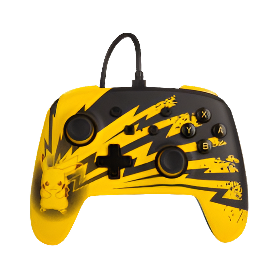 Power A Nintendo Switch  Pokémon Pikachu Enhanced Wired Controller