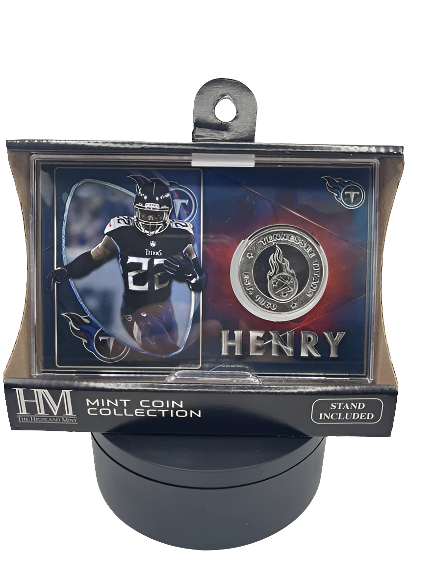 The Highland Mint Derrick Henry Silver Mint Coin Card