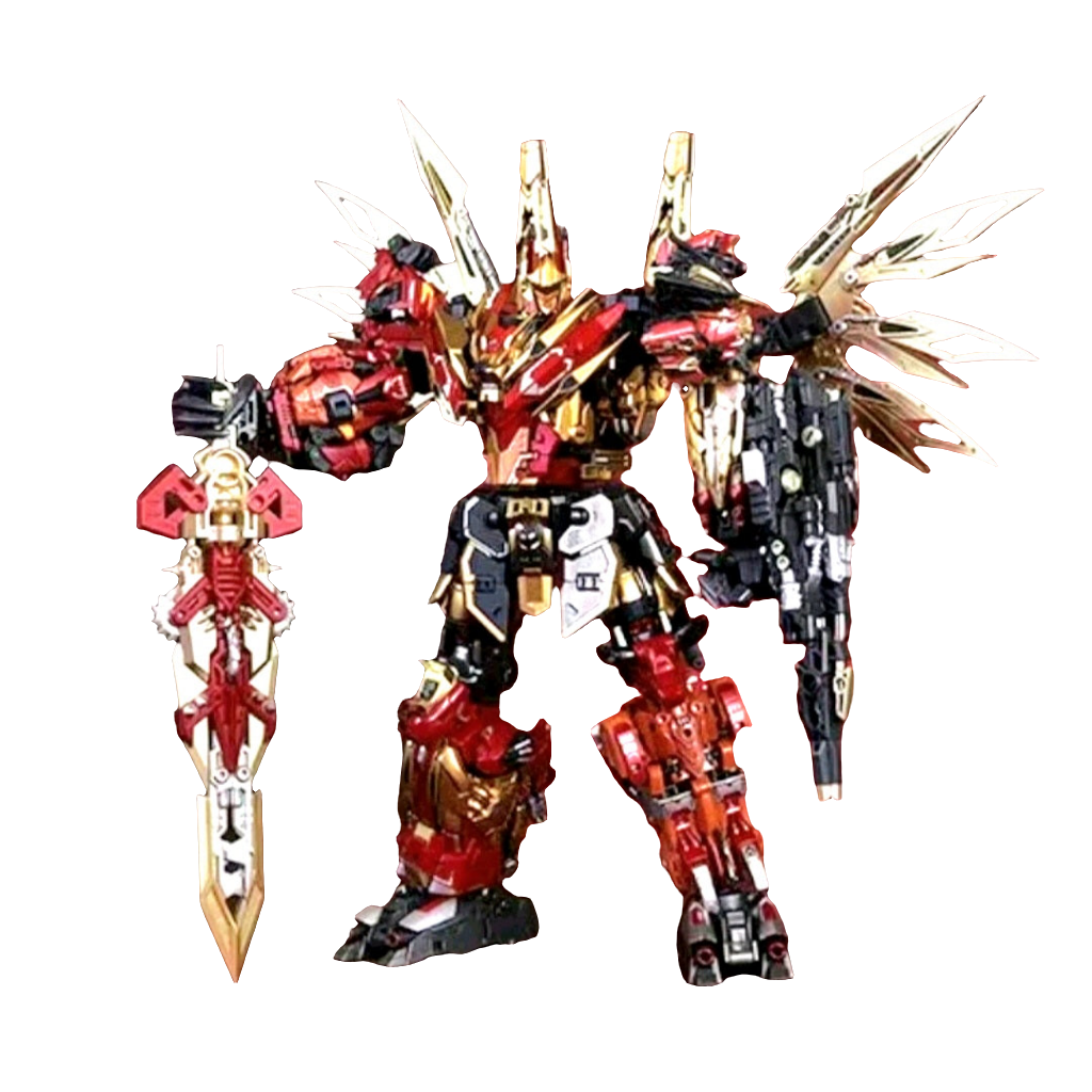 Ciang Toys Chiyou Beast Predaking Style 6 Figure Combiner Robot (Unofficial Transformers)