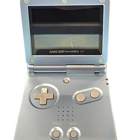 Nintendo Game Boy Advance SP Sky Blue Button Glitch