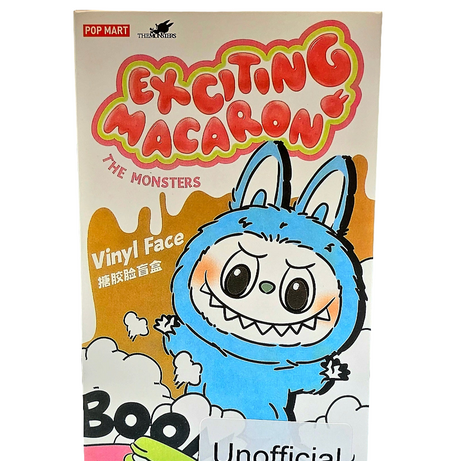 Unofficial Exciting Macaron Labubu The Monsters Vinyl Mystery Box
